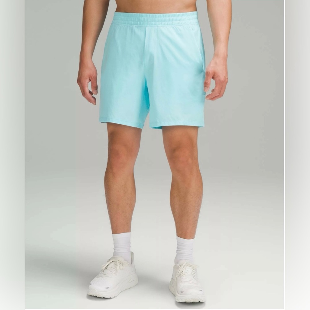 Lululemon Athletica Men's Aqua Athletic Shorts